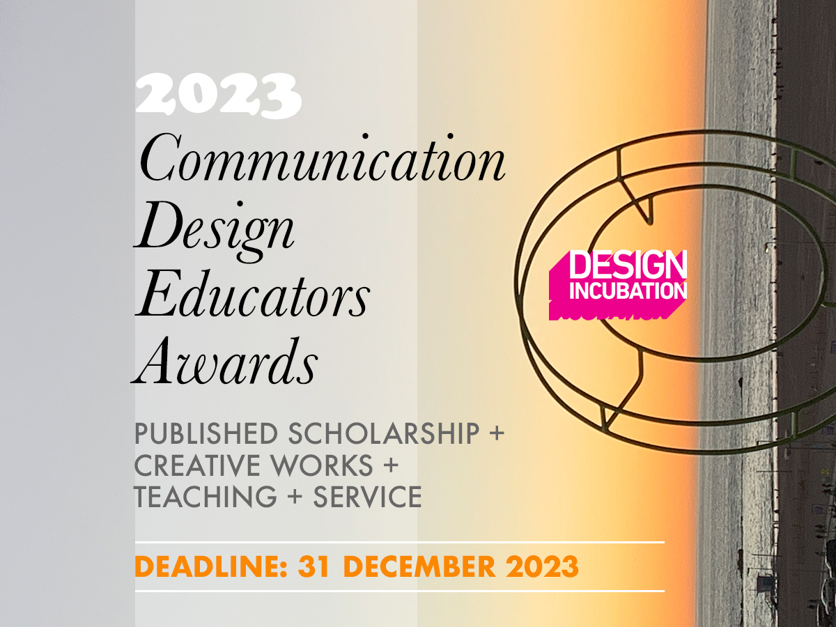 CFP: 2023 Design Incubation Communication Design Awards