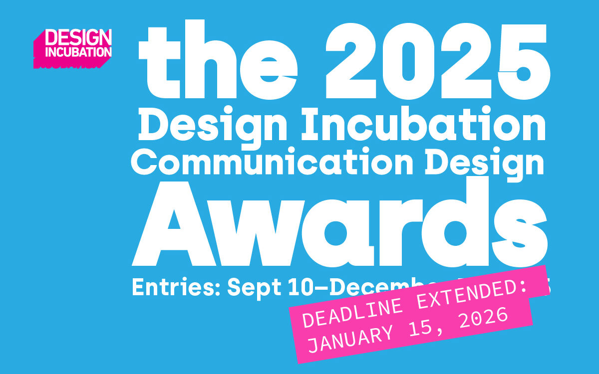 CFP: 2025 Design Incubation Communication Design Educators Awards