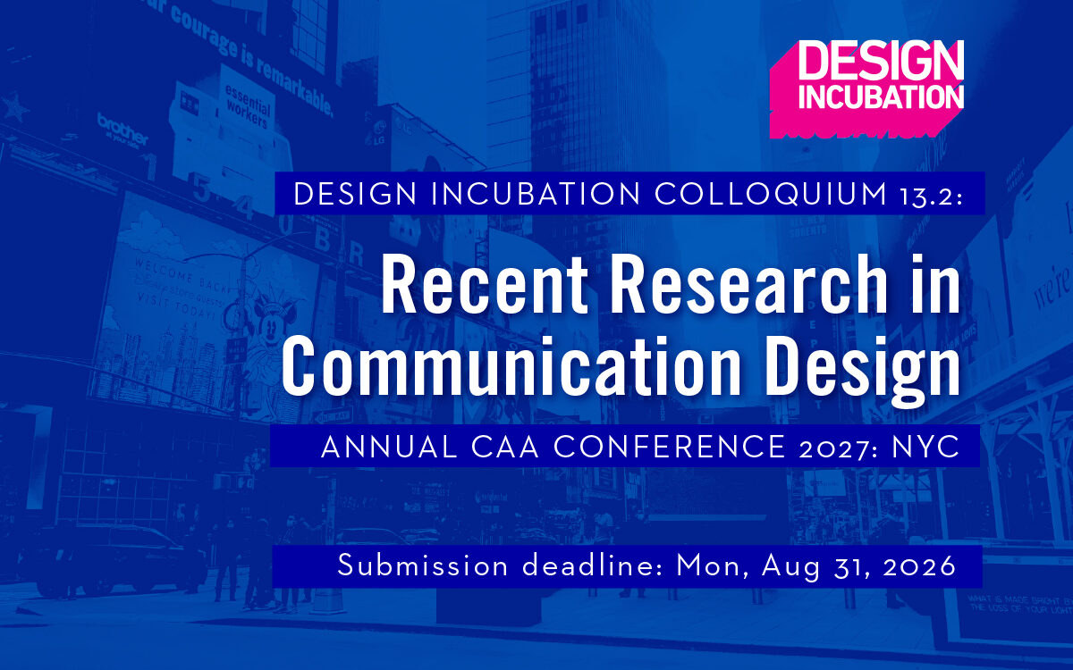 Colloquium 13.2: CAA Conference 2027 Call for Abstract Submissions